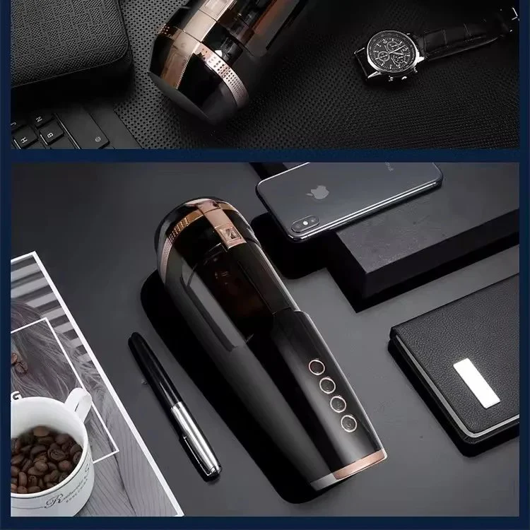 Aircraft Cup Male Masturbator Automatic Expansion, Rotation, Sound Heating and Charging Fun