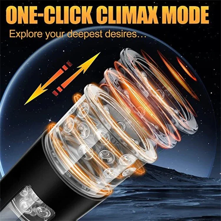 7 Modes Rechargeable Automatic Telescopic Rotation Male Masturbation Cup Sex Toys for Men