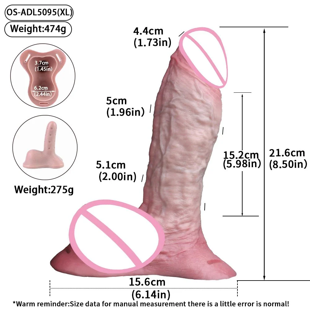 Suction-cup Dildos for Women and Penis Sleeves for Men Dual-purpose Adult Toys Suitable for Both Genders