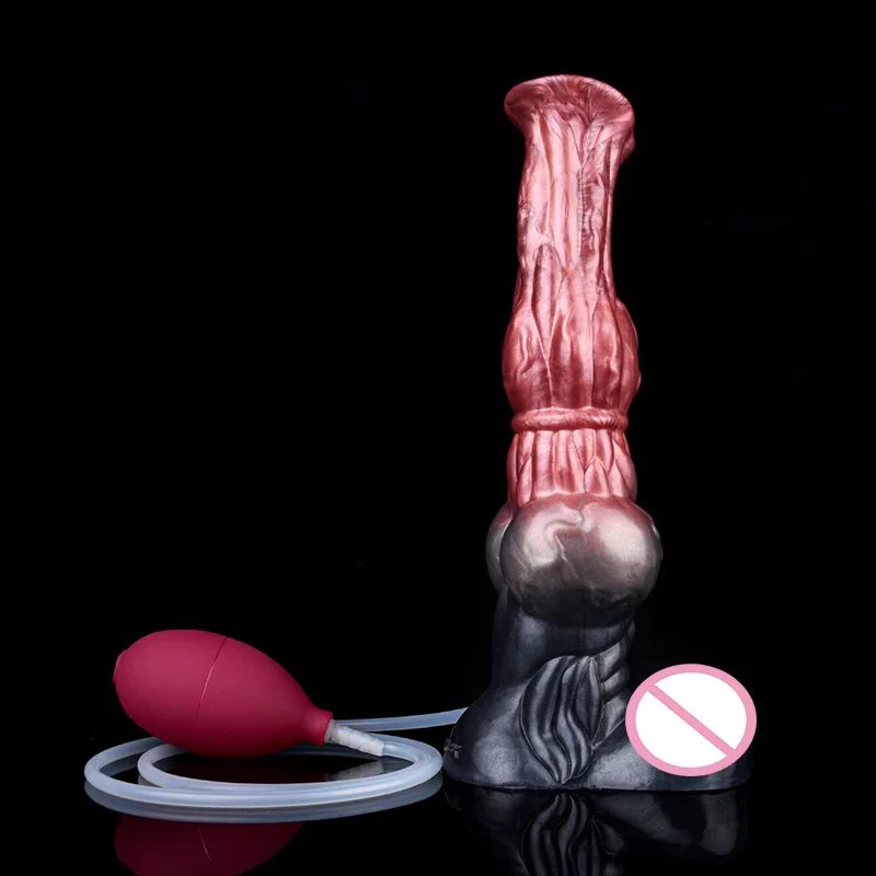Squirting Horse Dildo Huge Animal Dildo with Thick Knot Dildo Big Anal Pulg Sex Toys Suitable for Adult Female Male Couples