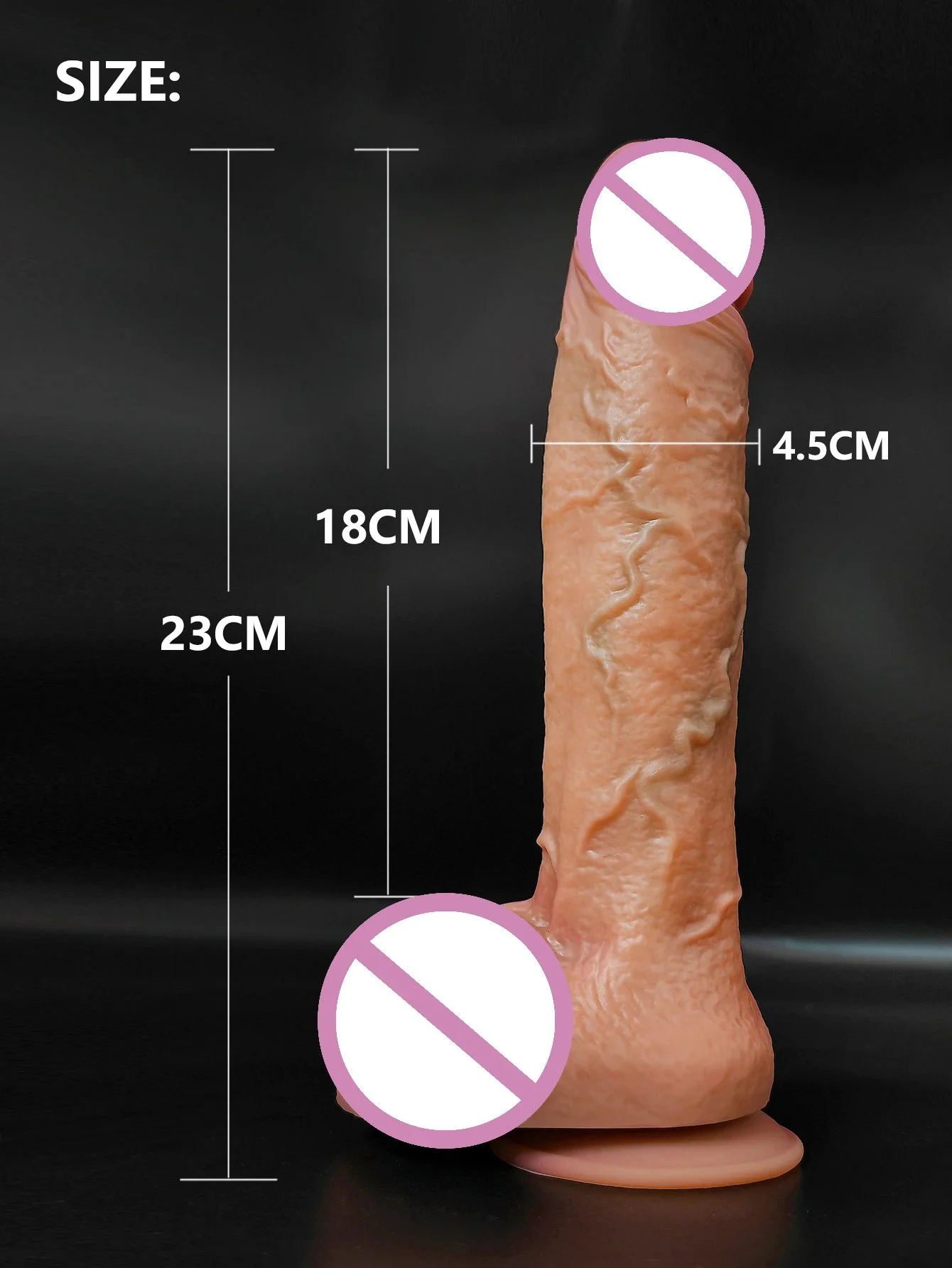 Skin Feeling Realistic Penis Soft Realistic Dildo Female Masturbator Silicone Suction Cup Dildos Sex Toy for Women