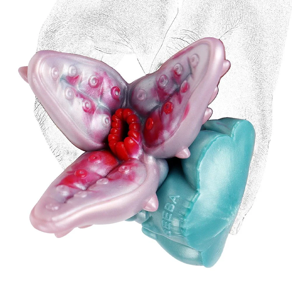 alien Plant Silicone Male Masturbation Vaginal Pocket Stimulating Orgasm Sex Toys