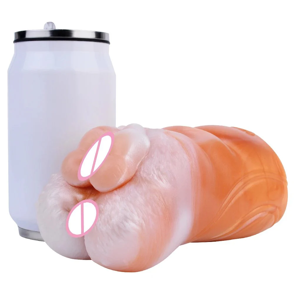 Animal Butt and Breast Style Masturbation Cup for Men Updated Design Body-Safe Material