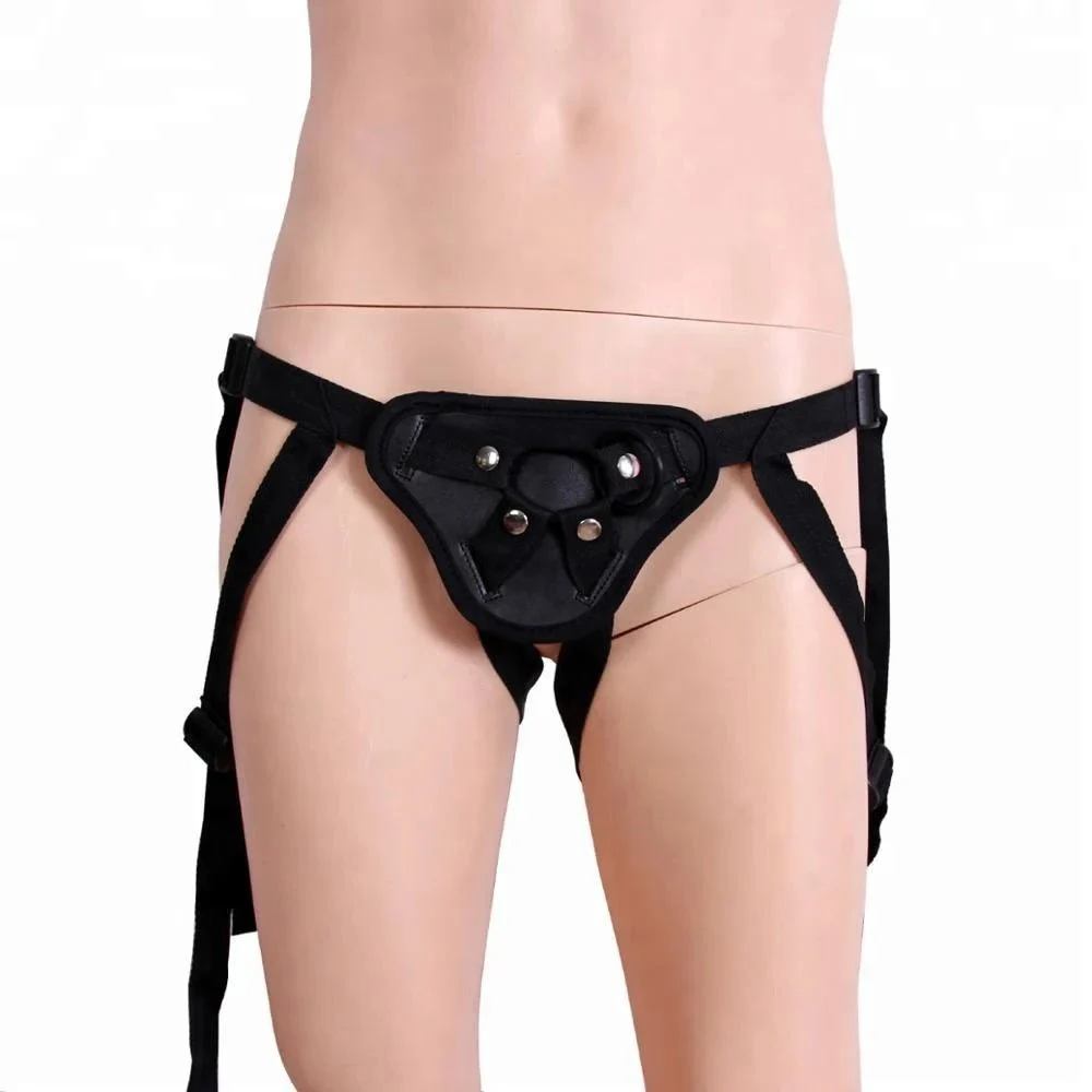 Leather T Panty Sexy Adjustable Bandage Lingerie Dildo Installation Pants for Lesbian