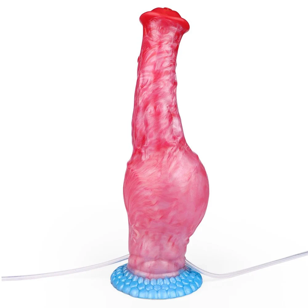 Squirting Dildo Fantasy Monster Giant Dildo Sex Simulation Ejaculation Soft Silicone Dildo Masturbation Adult Sex Toy