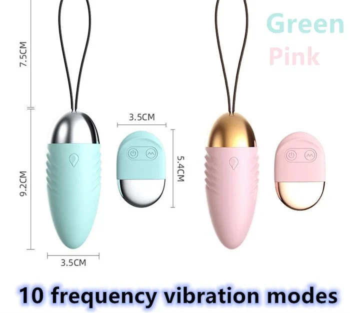 10-Frequency Wireless Remote-Control Bullet Vibrator Vibrating Egg for Clitoral & G-Spot Massage-Women's Masturbation Sex Toy