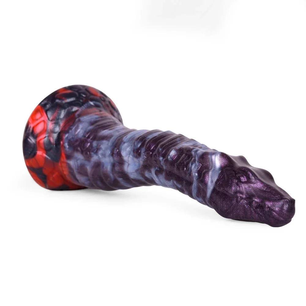 Adult Fantasy Dildo Liquid Silicone Experience Realistic, Attachable to Body Self-Contained Suction Cup Fantasy Dildo