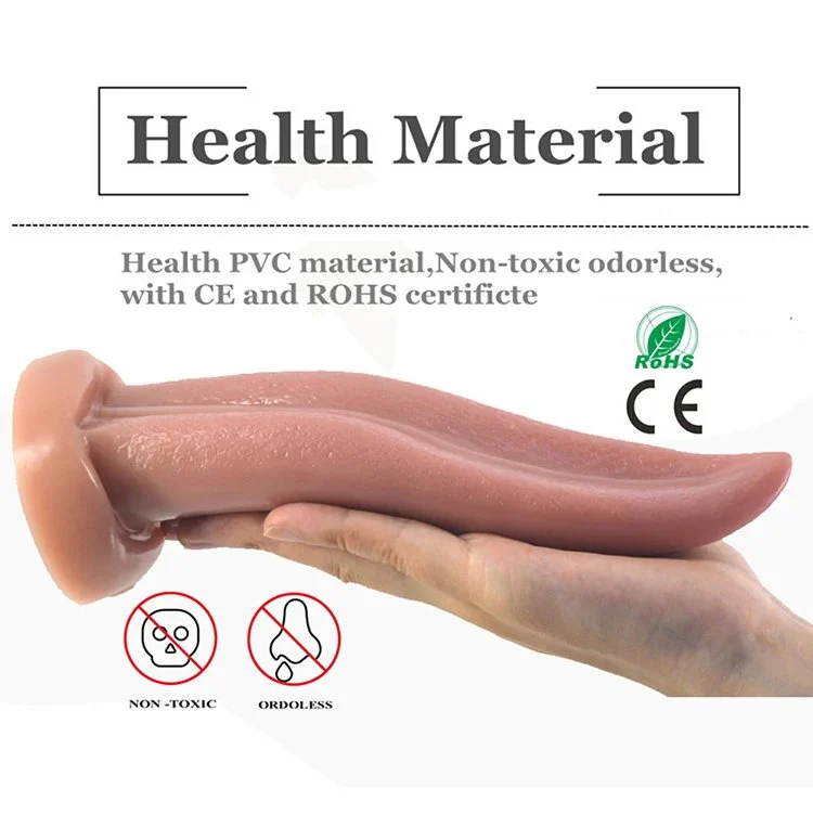 Soft Tongue Penis Sex Toys Erotic Adult Cock Toys