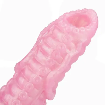 7.6 Alien Ovipositor Dildo with 11 Eggs Anal Plug Sex Toy with Egg Models Anal Training Set for Adult