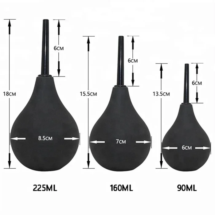 Enema Bulb 89ml Anal Douche Enema Bulb Vaginal Cleaner Sex Massager and Toy for Men & Women's Cleaning