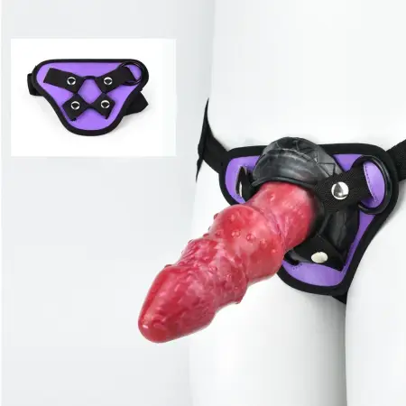 New Style Huge 19.5cm Monster Realistic Liquid Silicone Dildo With Belt Strap on Penis Sex Toys Lesbian