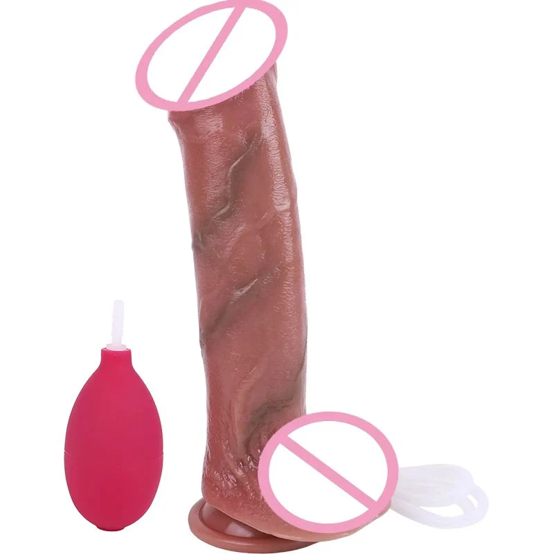 Squirting dildo sex toys,9 Squirting Dildos,Strap On Ejaculating Dildo for G spot Vaginal Anal Sex,Anal Dildo Huge Dildo