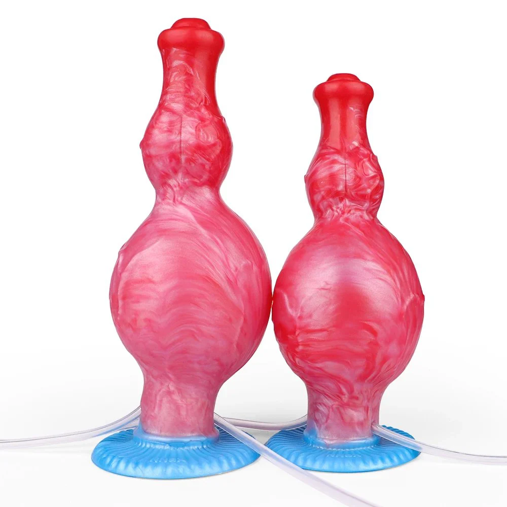 Soft Silicone Dildo Inflatable Squirting Dildo Sex Fantasy Monster Dildo Female Masturbation Adult Fun Sex Toys