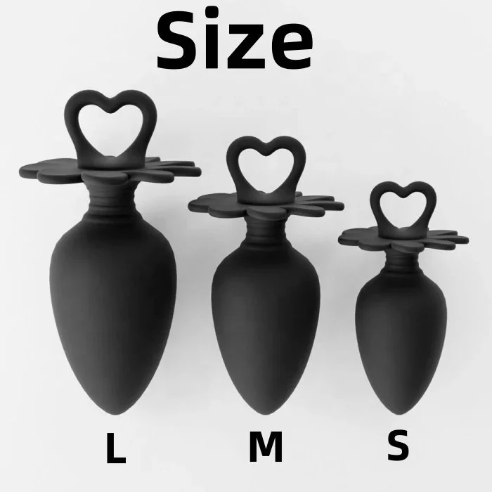 Anal Fantasy Restraints Bondage Sex Toy Fetish Unisex Silicone Butt Plug Anal Stimulation for Masturbation