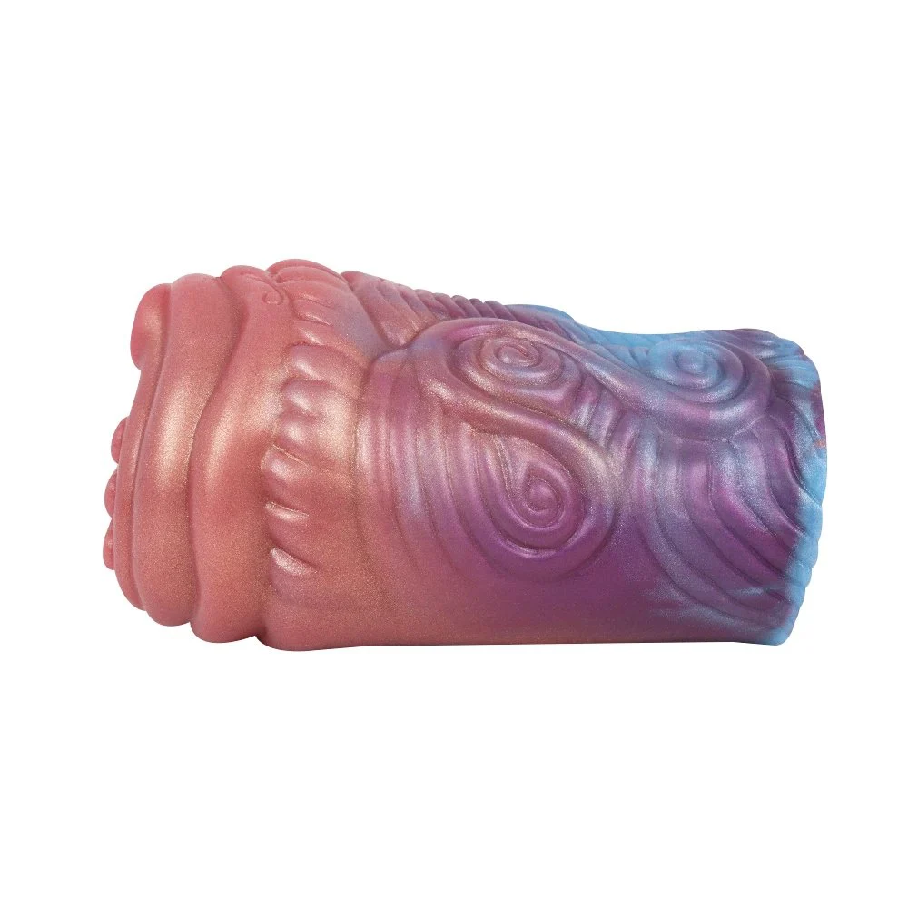 2in1 Dual Channel Masturbator for Men Soft Silicone Penis Stroker Sex Toys Realistic Vagina Pocket Pussy Male Masturbation Cup