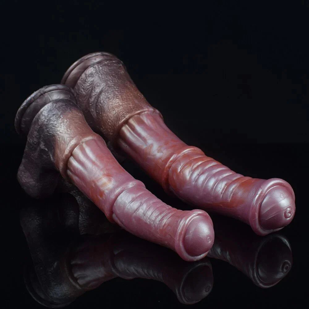 Newest Color Big Horse Dildo Custom Realistic Long Horse Penis with Suction Cup