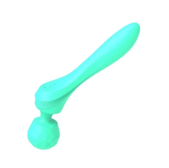 12 Frequency Heated G-Spot AV Vibrator Personal Wand Massagers Adult Sex Toys for Women