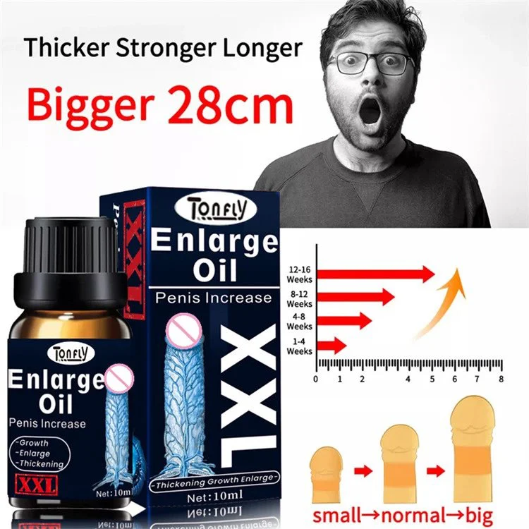 Male Private Care Exercise Men Private Parts Enlargement Massage Oil for Man