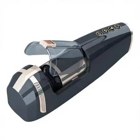 Aircraft Cup Male Masturbator Automatic Expansion, Rotation, Sound Heating and Charging Fun