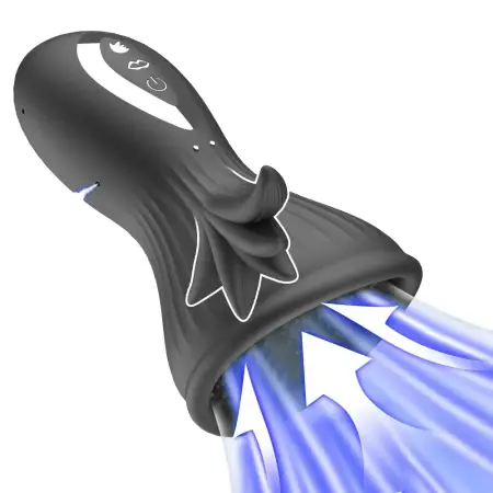Breast Massage Licking Vibrators for Women Men Penis Trainer Masturbation Cup