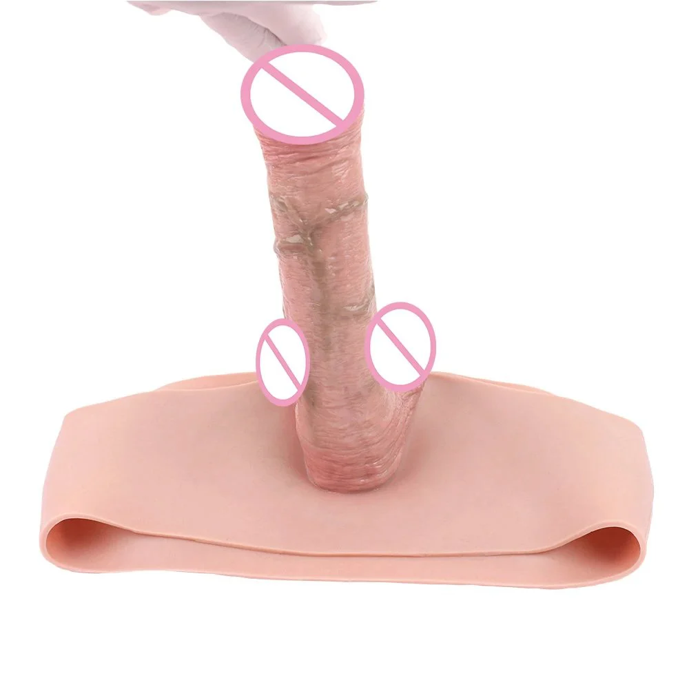 Silicone Wearable Panty Strap on Dildos Realistic Big Penis Sex Dildo Pants for Women Man Lesbian Wearable Adult Sex Toys