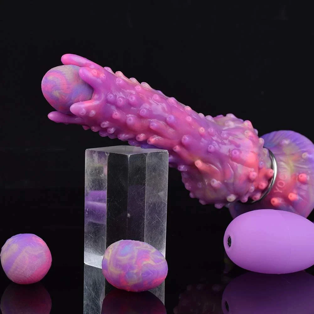 Ovipositor Sex Toys with Five Eggs Ovipositor Sex Toys Alien Ovipositor Dildo BDSM Products