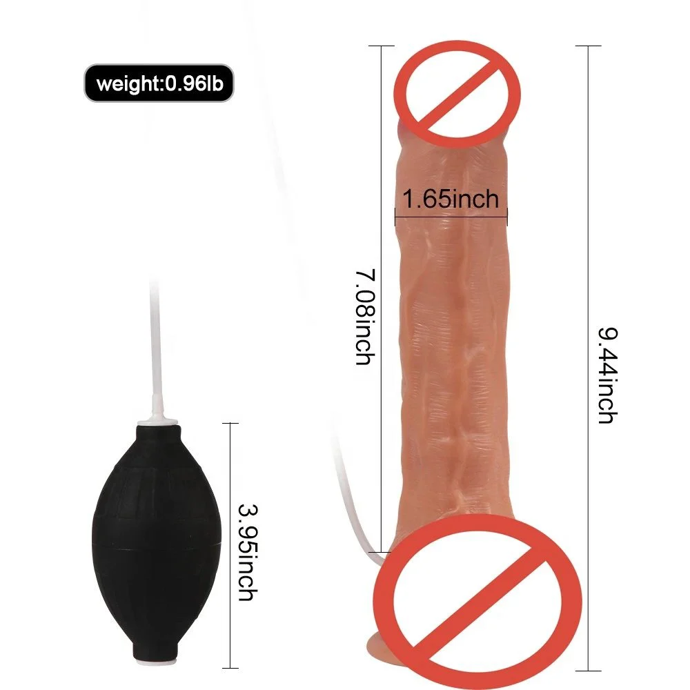 Super Big Realistic Dildo Ejaculation Artificia Penis Pump Enlargement PVC Big Cock Man Sex Toy for Woman