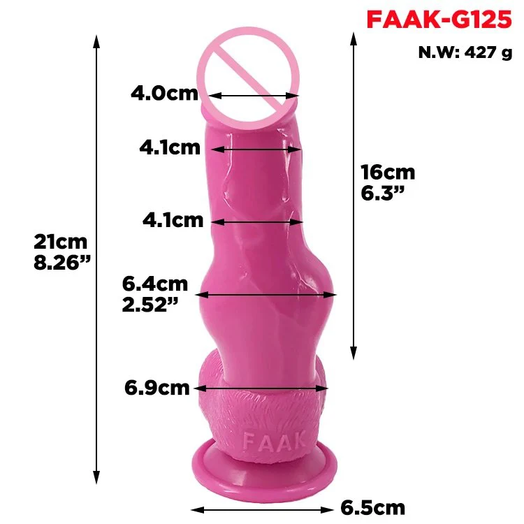 Squirting Dog Dildo With Big Knot Inflatable Squirting Animal Dildo Ejaculating Penis Realistic Dildos Big Cock Sex Toys