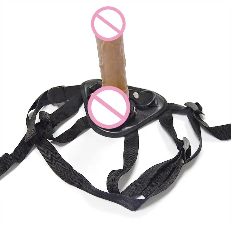 Strap on Dildo Female Masturbation Couple Sex Toys Huge Dildo with Suction Cup Bendable Dildo for Anal Sex
