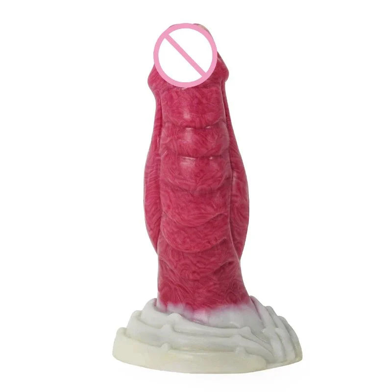 Super Big Animal Anal Plug With Mixed Color Sex Toy Dildo for Him Masturbators