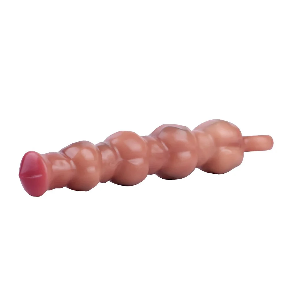 Multi-knot Penis Simulation Vibrator Female Silicone Masturbator Vaginal Massager Anal Plug Adult Sex Toys