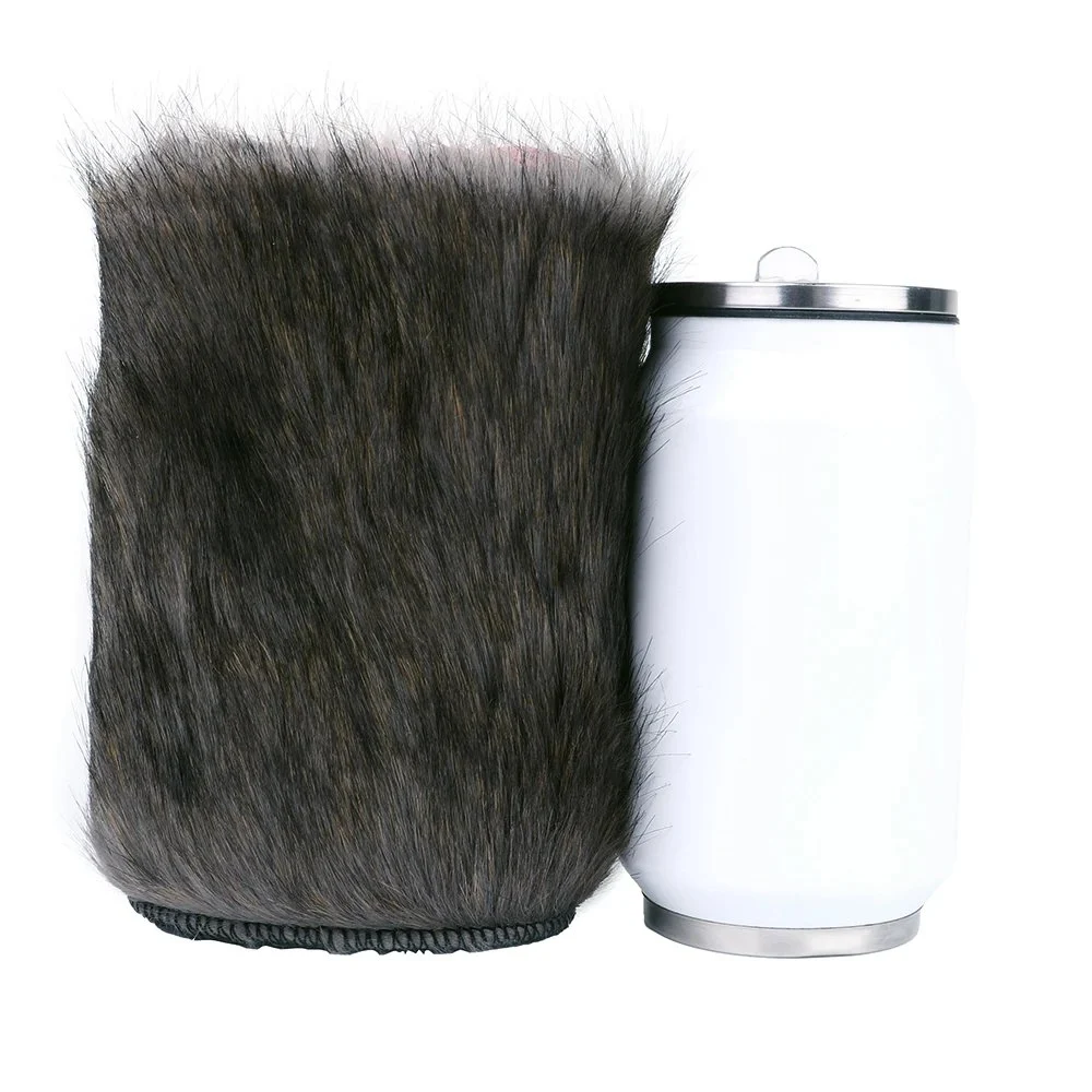 Dual Channel Male Masturbator in Fur Fantasy Furry Onahole Soft Silicone Sex Toy for Men Realistic Vagina Penis Exerciser