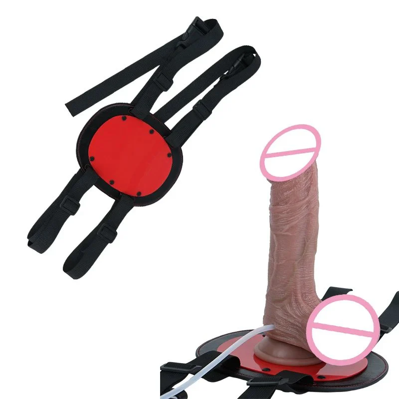 Suction Cup Dildo 2 Types of Restraint Straps Available Squirting Realistic Dildo Removable Surface Authentic Tactile Sensation