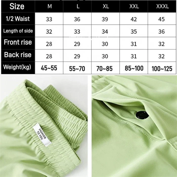 Men's Comfortable Boxer Pants Loose Trunks Shorts with Elastic Waistband Breathable Home Underwear Shorts