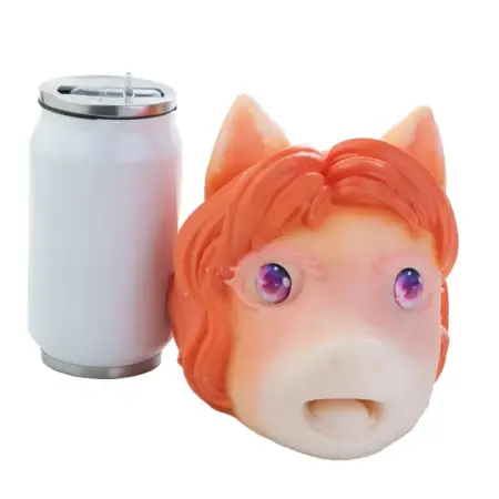 Animal Shape Silicone Male Masturbator Lifelike Texture Pocket Pussy Onahole Ultra Stroker Furry Sex Toys