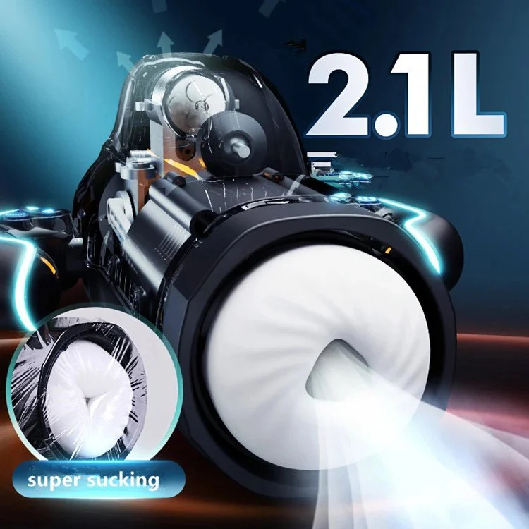 Handheld Electric Automatic Masturbation Machine for Male Telescopic Heating Sucking Masturbation Cup for Sex Toys for Men