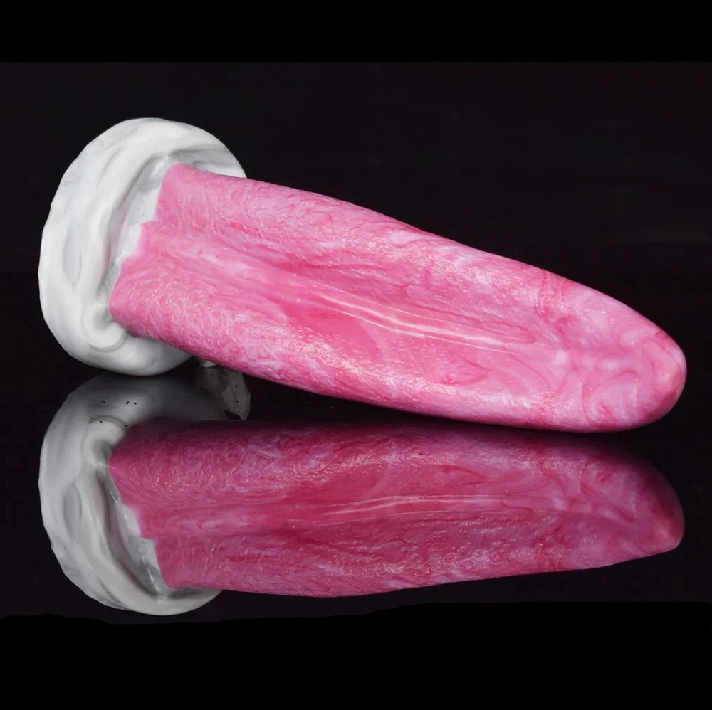 New Color Tongue Shaped Dildo Anal Plug for Men Sex Adult Women Realistic Penis Strapon Dildos Sex Toys