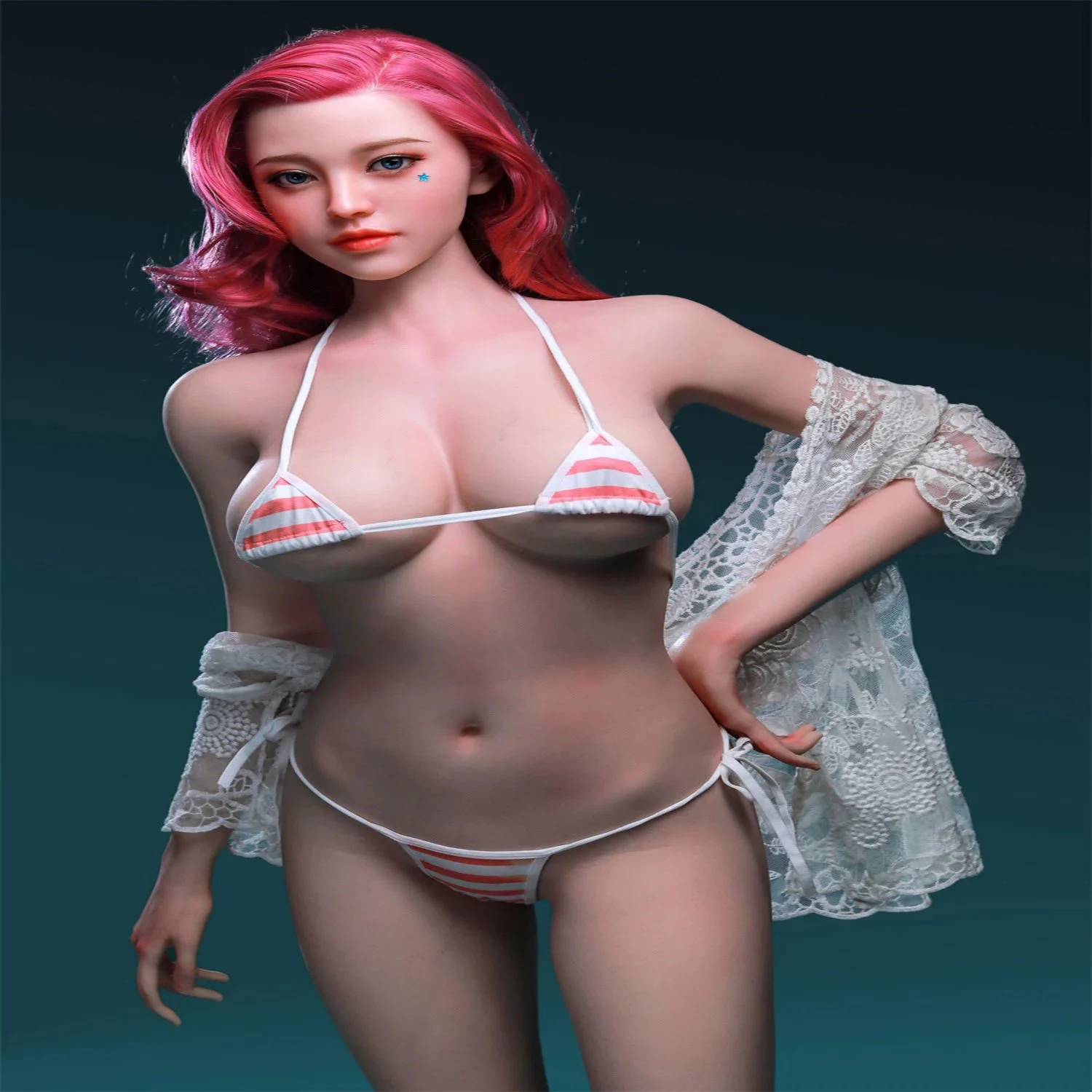Brand New Full Silicone Sex Doll with Metal Skeleton TPE Material for Men's Masturbating