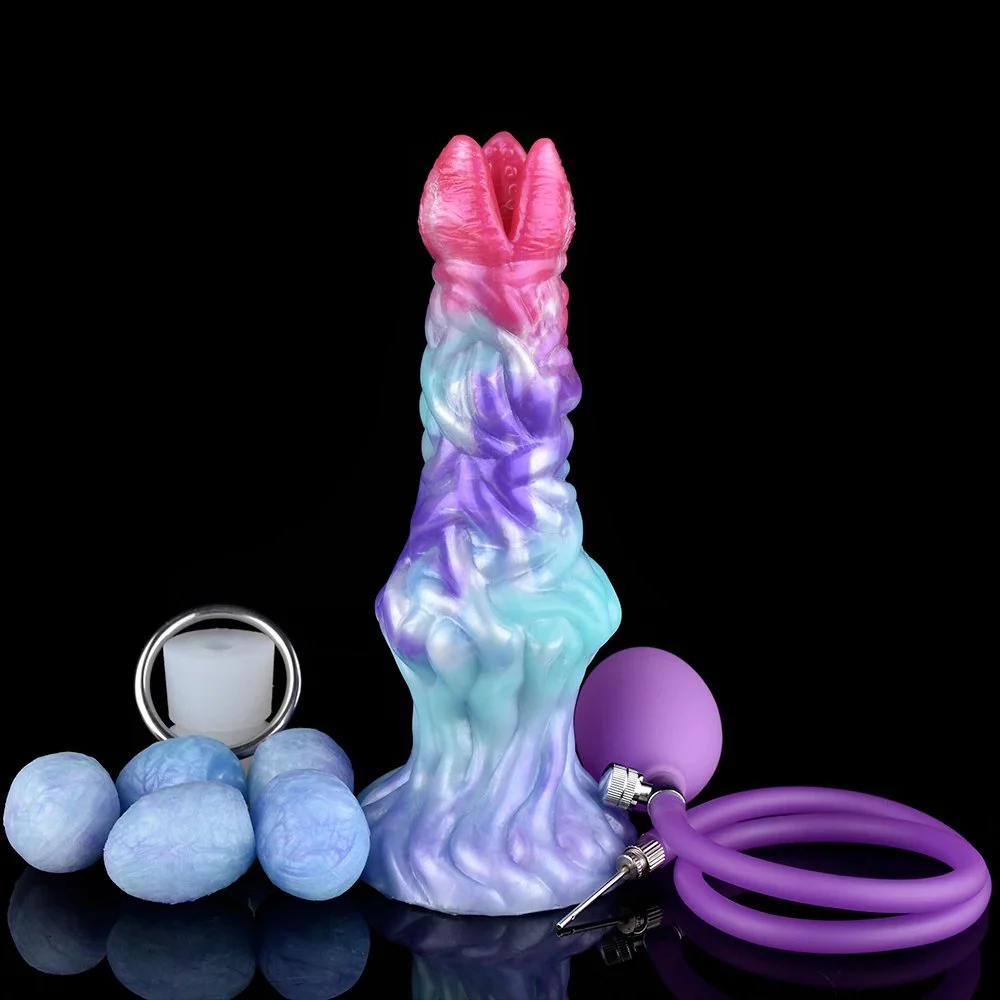 Ovipositor With Eggs- Kegel - Squishy Eggs - Vaginal Eggs Alien Ovipositor Dildo Fantasy Creature BDSM Dildo