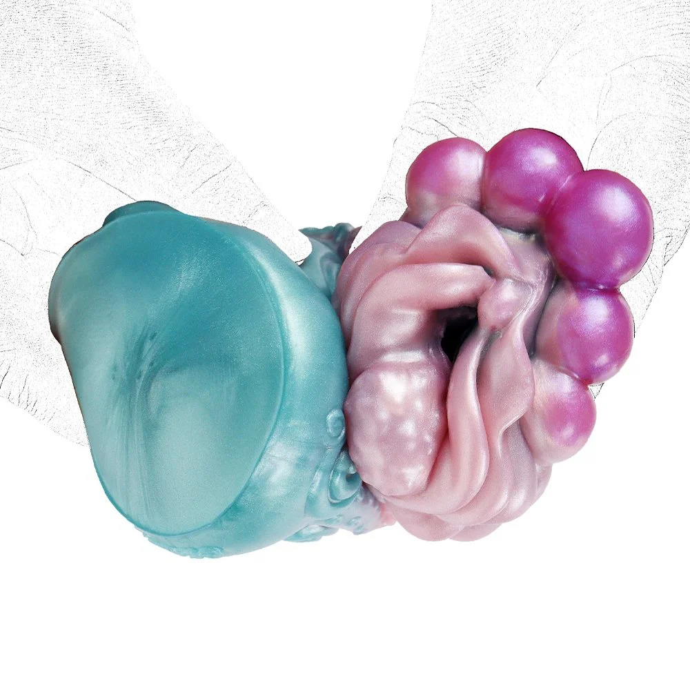 Alien Cock Fantasy alien Flower-shaped Male Masturbation Pussy Pocket Sex Toy for Man