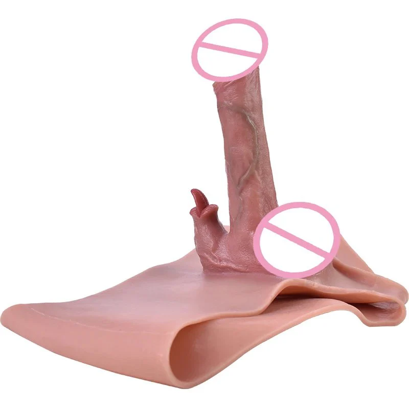 Toy Strap on Packers Dildo Penis Sleeve for Men MTF and FTM Sex Toy Silicone Penis Extension Cock Extender Enhancer for Men