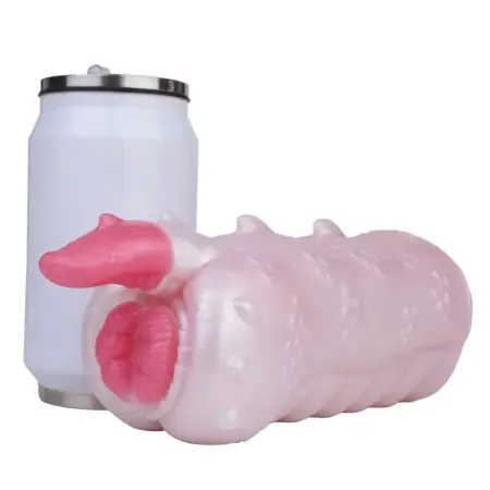 Enchantress Series Fantasy Monster Horned Dragon Aircraft Cup Soft Silicone Sex Male Masturbator Monster Vagina Adult Toys
