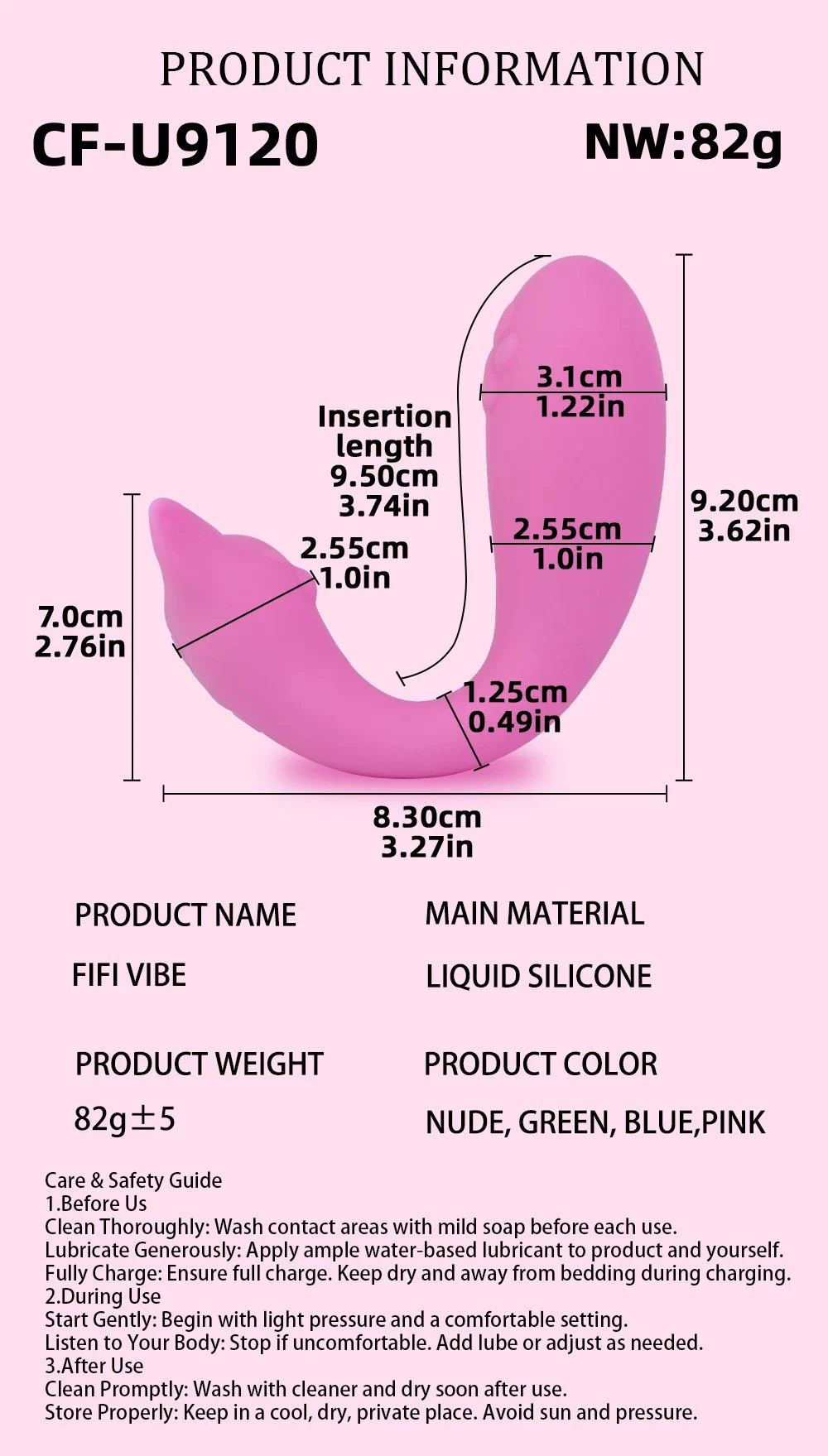 New Waterproof and Rechargeable Mini Vibrator Clitoris Vibrator Personal Massager G Spot Vibrator Women Adult Toys