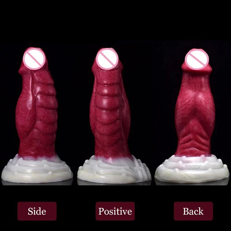 Super Big Animal Anal Plug With Mixed Color Sex Toy Dildo for Him Masturbators