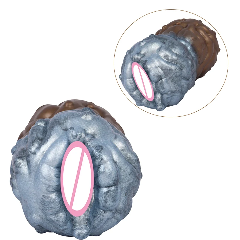 Fantasy Alien Star Worm Airplane Cup Sex Toy Soft Suction Cup Anal Sex Toy Realistic Skin Silicon Vagina for Men