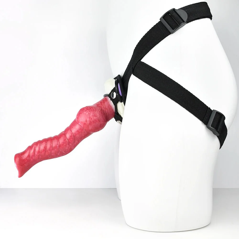 New Style Wearable Long Penis Dildo Realistic Dildo With Belt Strapon Penis Sex Toys Lesbian