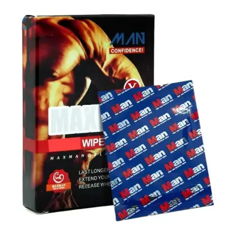 Delay Wipe 10PCS Per Box Delay Men Wet Tissue Sexual Products Delay Wipes for Men