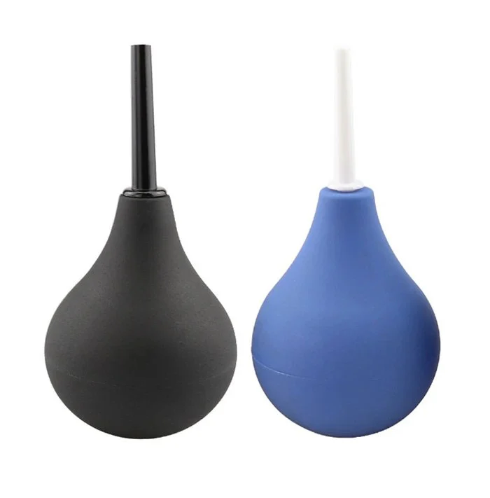 Enema Bulb 220ml Medical Grade Pvc Injections Enema Bulb Syringe Anal Enema for Cleaning Anal Vaginal Sex Toys