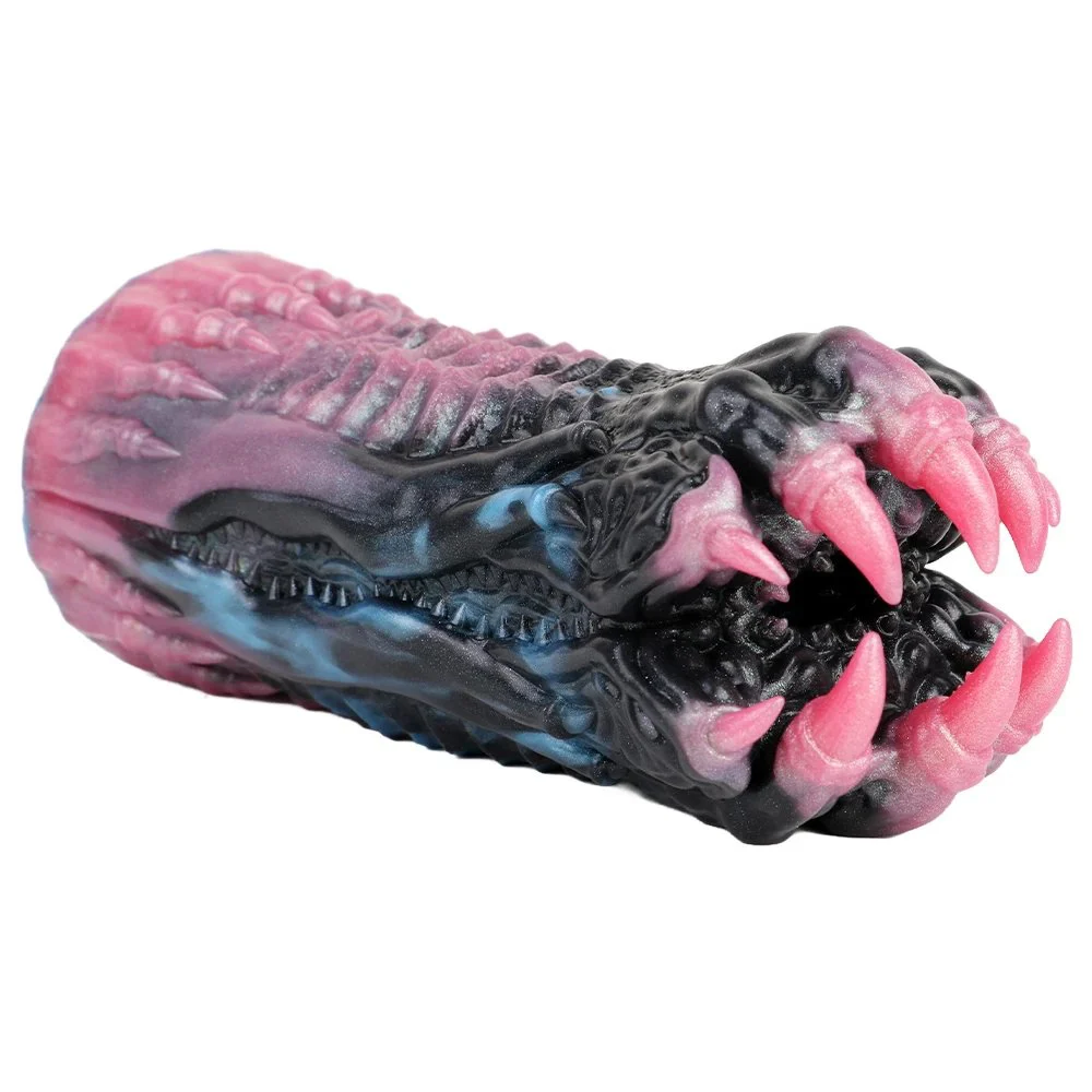 Male Masturbation Cup Fantasy Stroker Monster Masturbator Soft Liquid Silicone Pocket Adult Sex Toy
