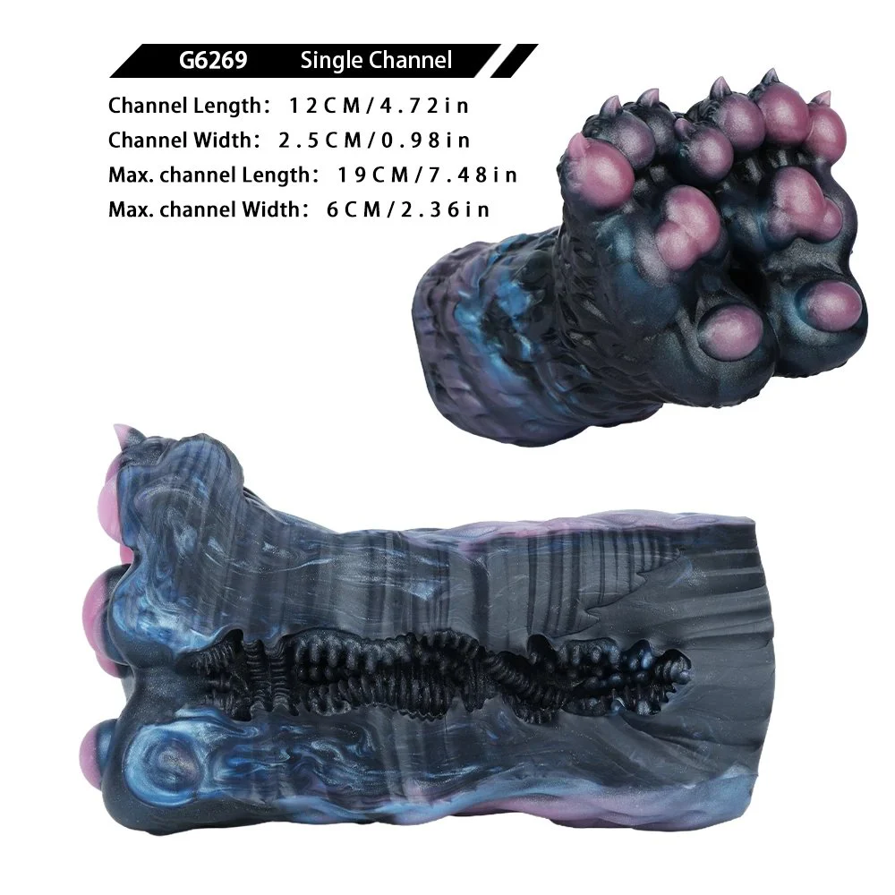 Fantasy Bear Paw Masturbator Soft, Textured & Stimulating Silicone Cup for Men